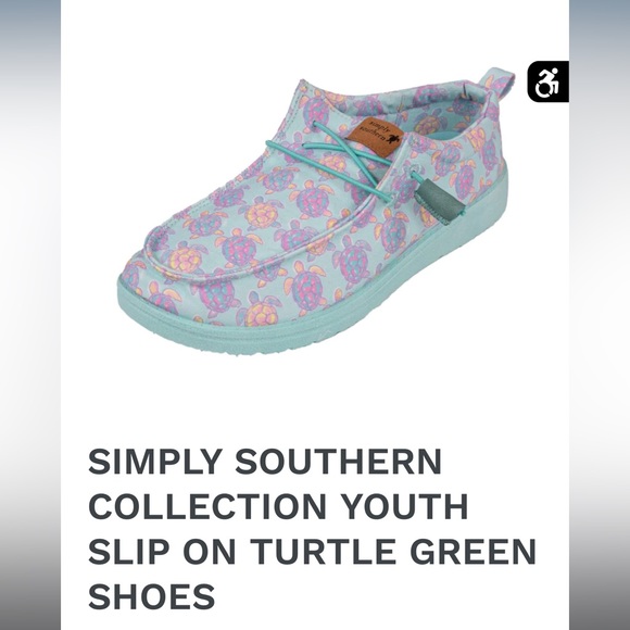 Simply Southern
Collection Youth
Slip On Turtle Green
Shoes Girls 13 - Picture 2 of 13